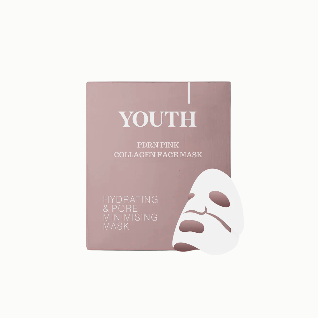 Youth® Salmon PDRN Pink Collagen Face Masks