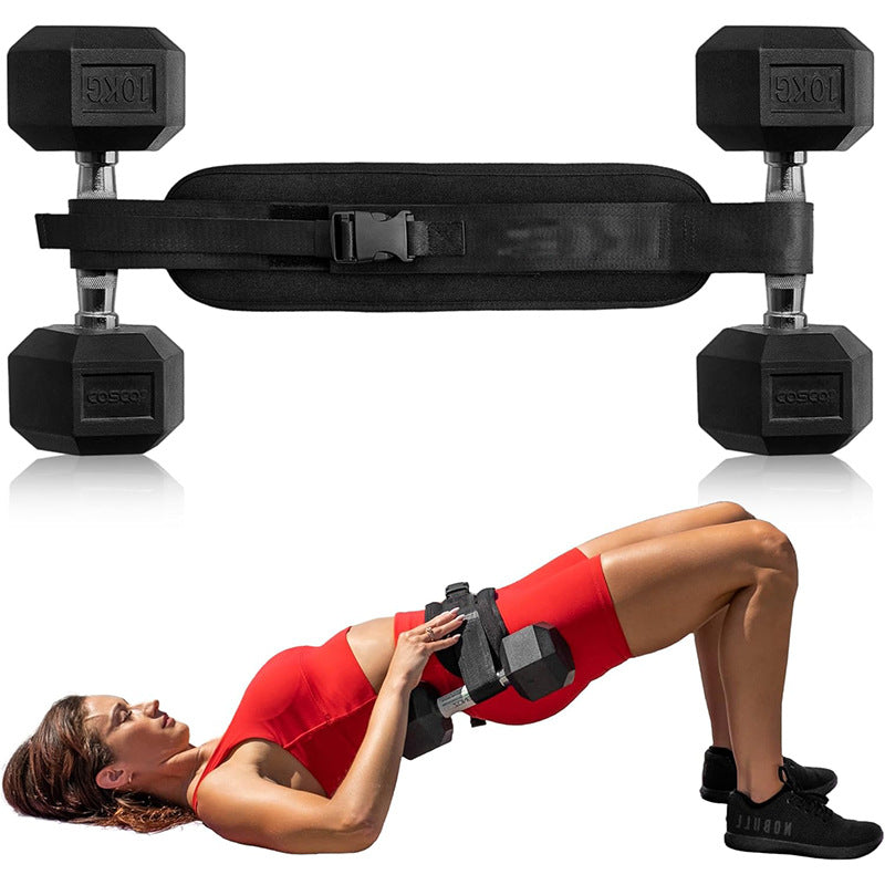 Home Fitness Equipment Hip Bridge Load Belt Hip Training Belt