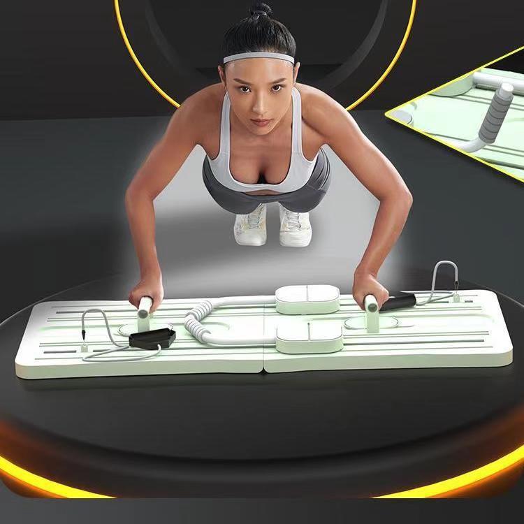 Six-in-One Multifunctional Fitness Board Abdominal Wheel