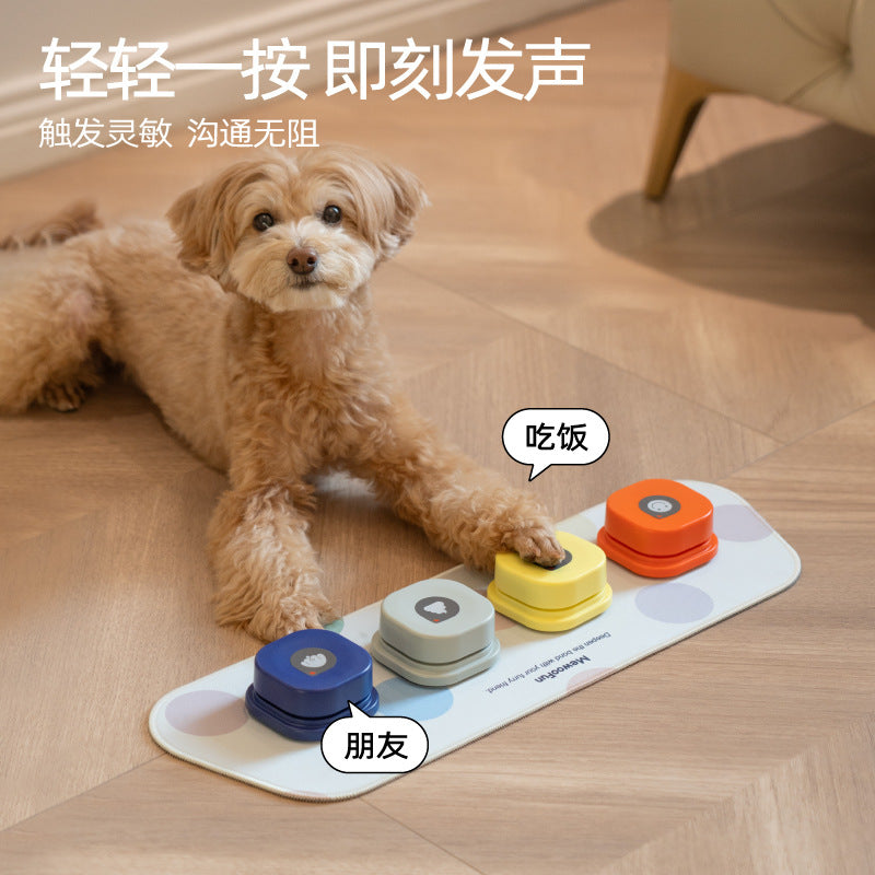 Meow Woof Pet Communication Button Recording Key