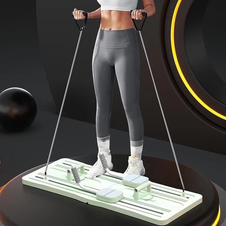 Six-in-One Multifunctional Fitness Board Abdominal Wheel