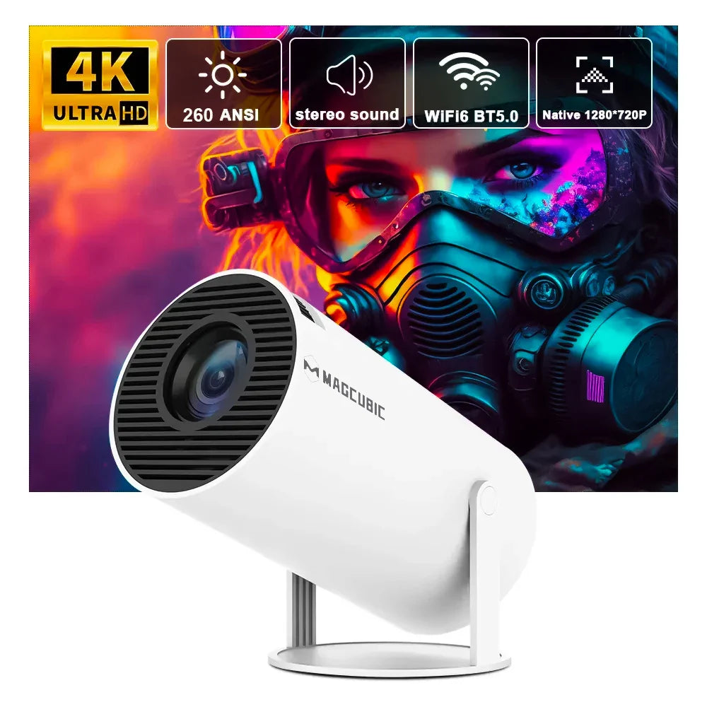 Transpeed 4K Wifi Projector Android