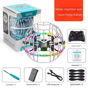 360° Full Protection Football Style Obstacle Avoidance Remote Control Quadcopter 3D Roll Auto Hover Headless Dual Mode RC Drone