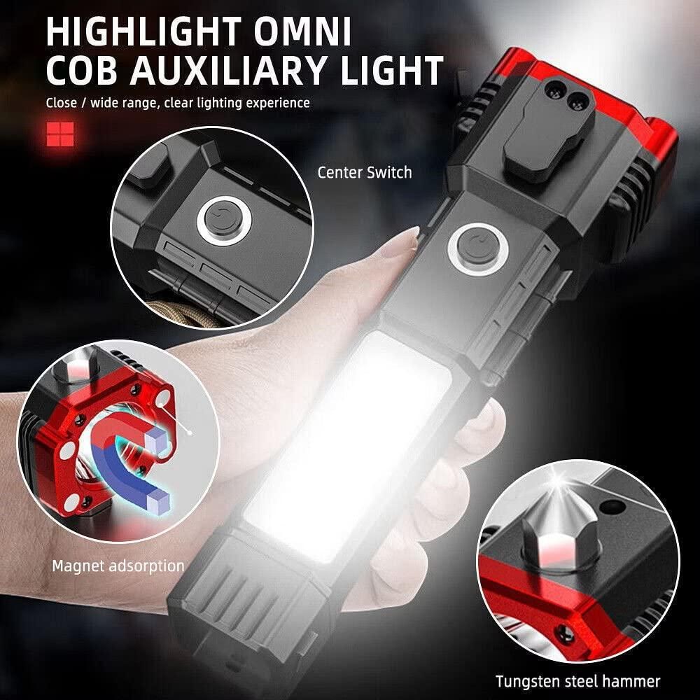 Multifunctional 8 in 1 Portable Ultra Bright Torch—Buy 2 Free Shipping