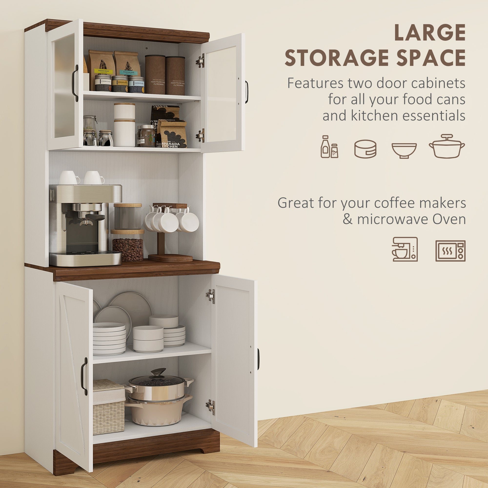 Freestanding Kitchen Pantry
