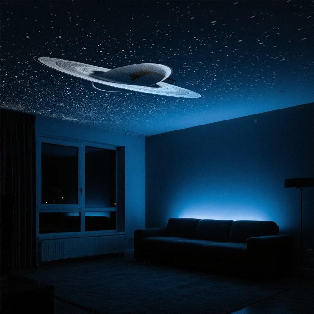 Star Projector Night Light - Usb Car Roof Star Projector Night Light, Suitable for Multiple Scenarios, Creating a Romantic Atmosphere and Promoting Relationships (Black)