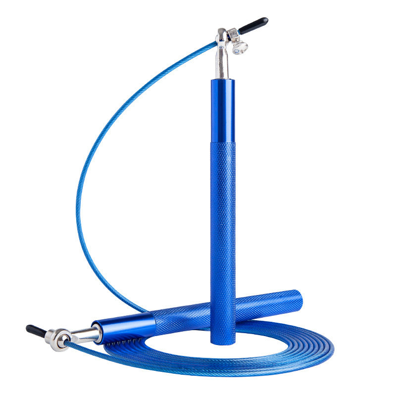 Factory direct aluminum alloy steel wire skipping training fitness