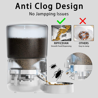 Automatic Pet Feeder 4L Remote