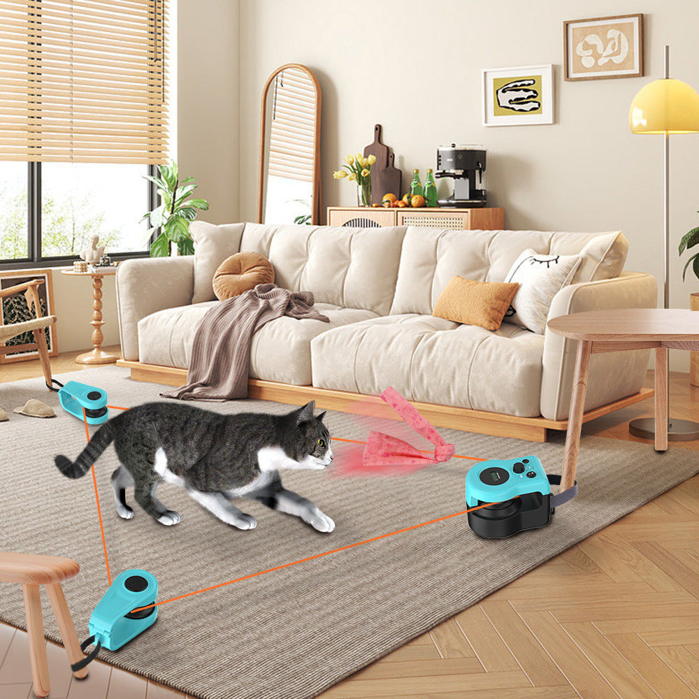 Cross-border new cat toy cat weight loss artifact feather interactive funny cat toy