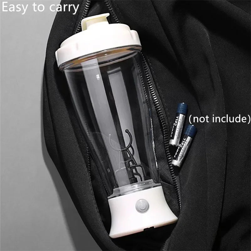 Rechargeable Electric Protein Shaker | 350ml Self-Stirring Mixing Bottle for Shakes, Supplements & Smoothies