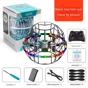 360° Full Protection Football Style Obstacle Avoidance Remote Control Quadcopter 3D Roll Auto Hover Headless Dual Mode RC Drone
