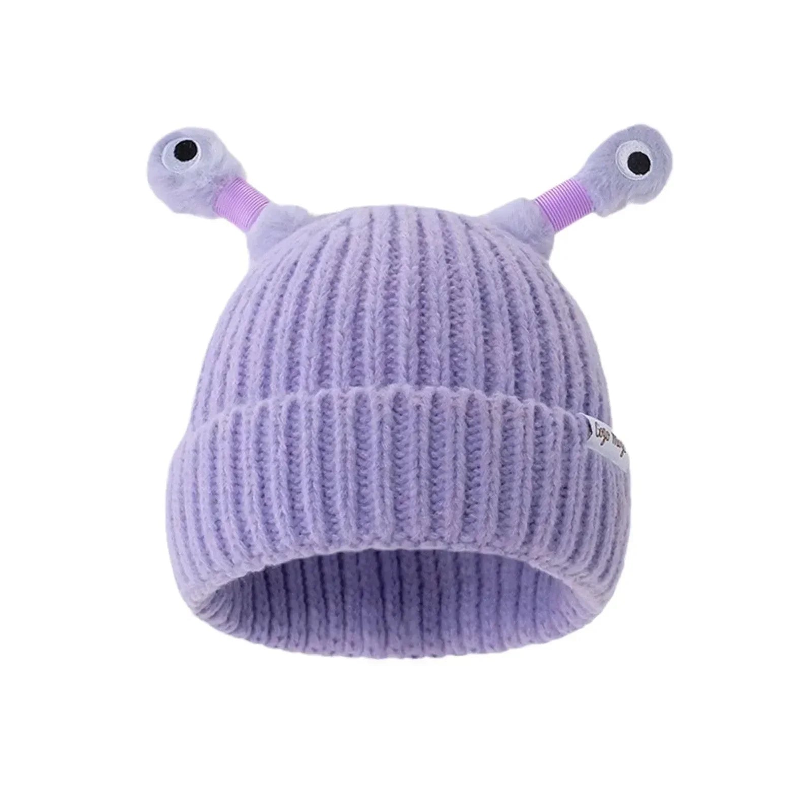 Parent-Child Glowing Knit Hat | Funny LED Beanie with Ears – Warm Winter Hats for Men & Women, Christmas Gift