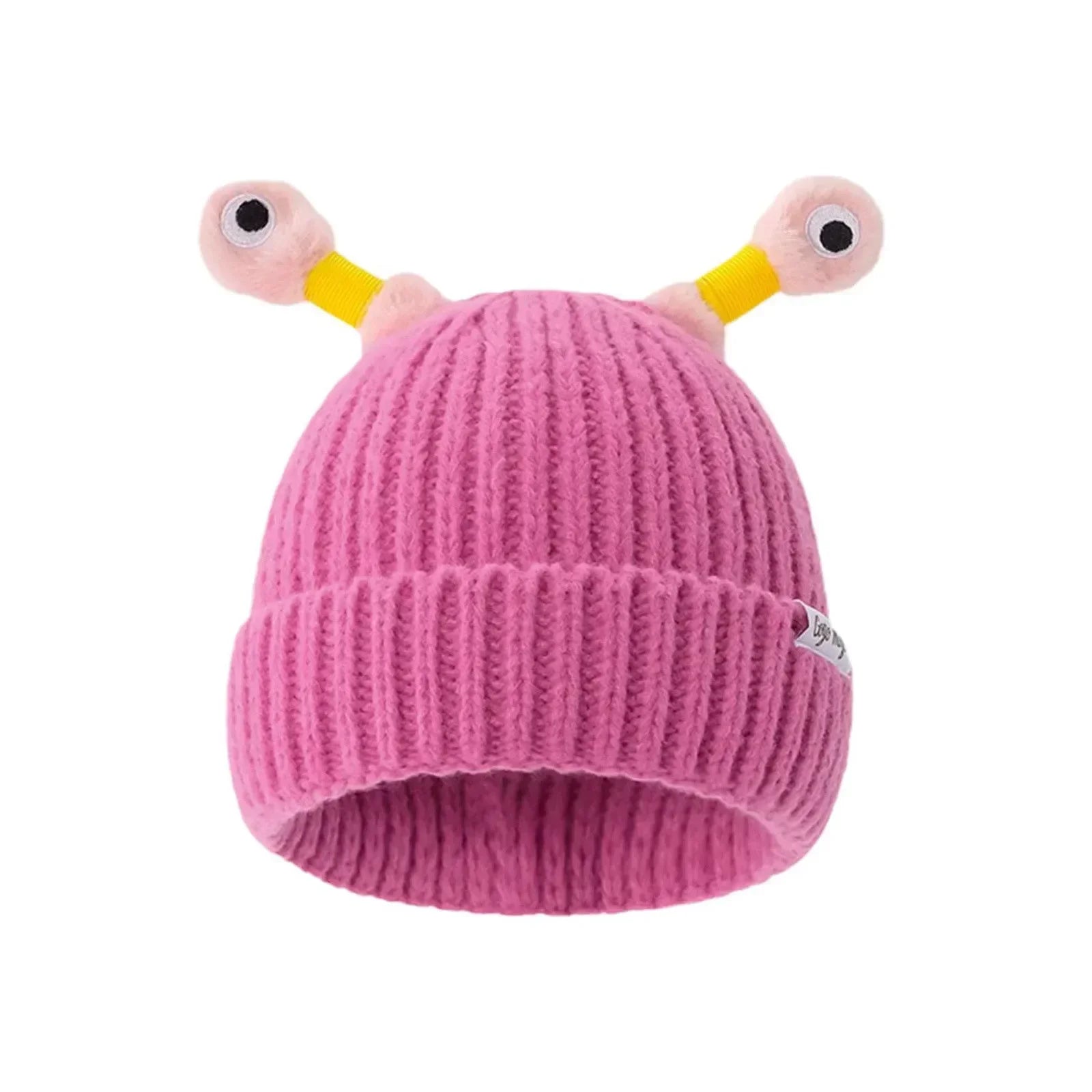 Parent-Child Glowing Knit Hat | Funny LED Beanie with Ears – Warm Winter Hats for Men & Women, Christmas Gift