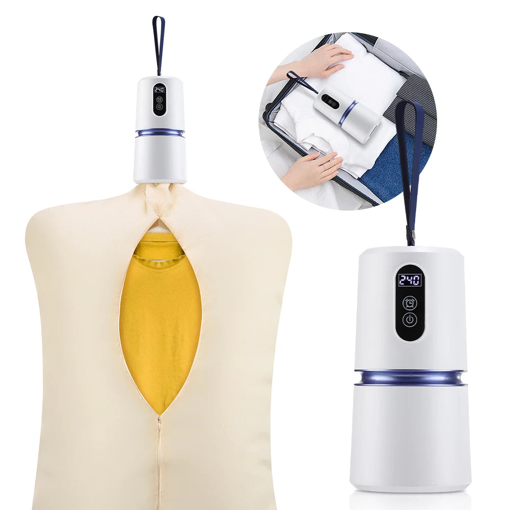 Foldable Electric Clothes Dryer | Compact Portable Drying Machine for Home, Apartment & Travel Use