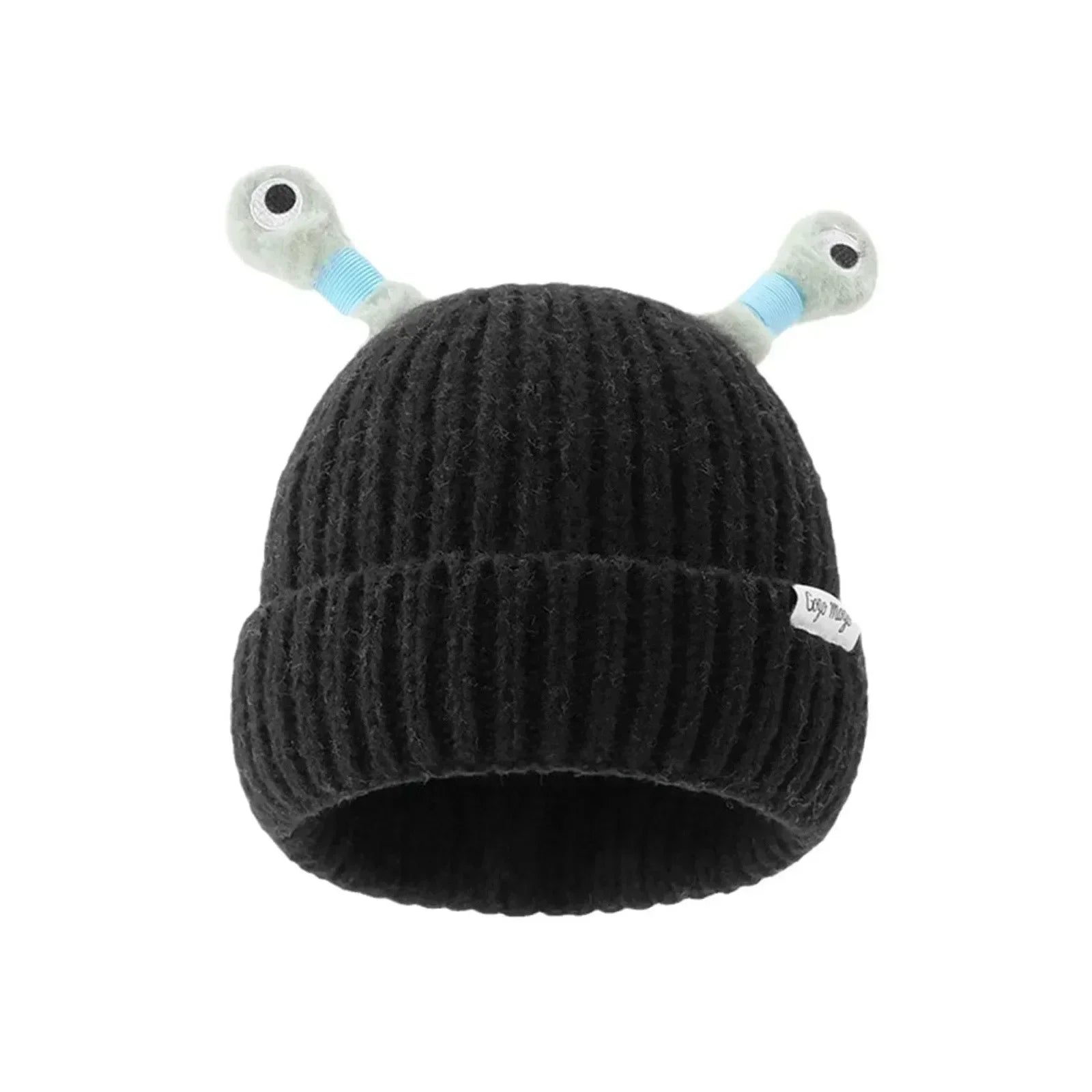 Parent-Child Glowing Knit Hat | Funny LED Beanie with Ears – Warm Winter Hats for Men & Women, Christmas Gift