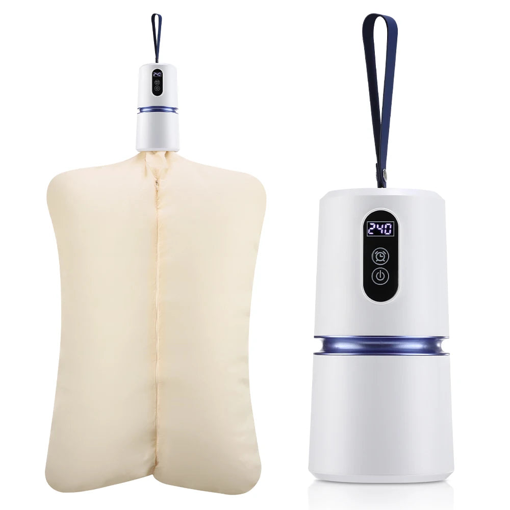 Foldable Electric Clothes Dryer | Compact Portable Drying Machine for Home, Apartment & Travel Use