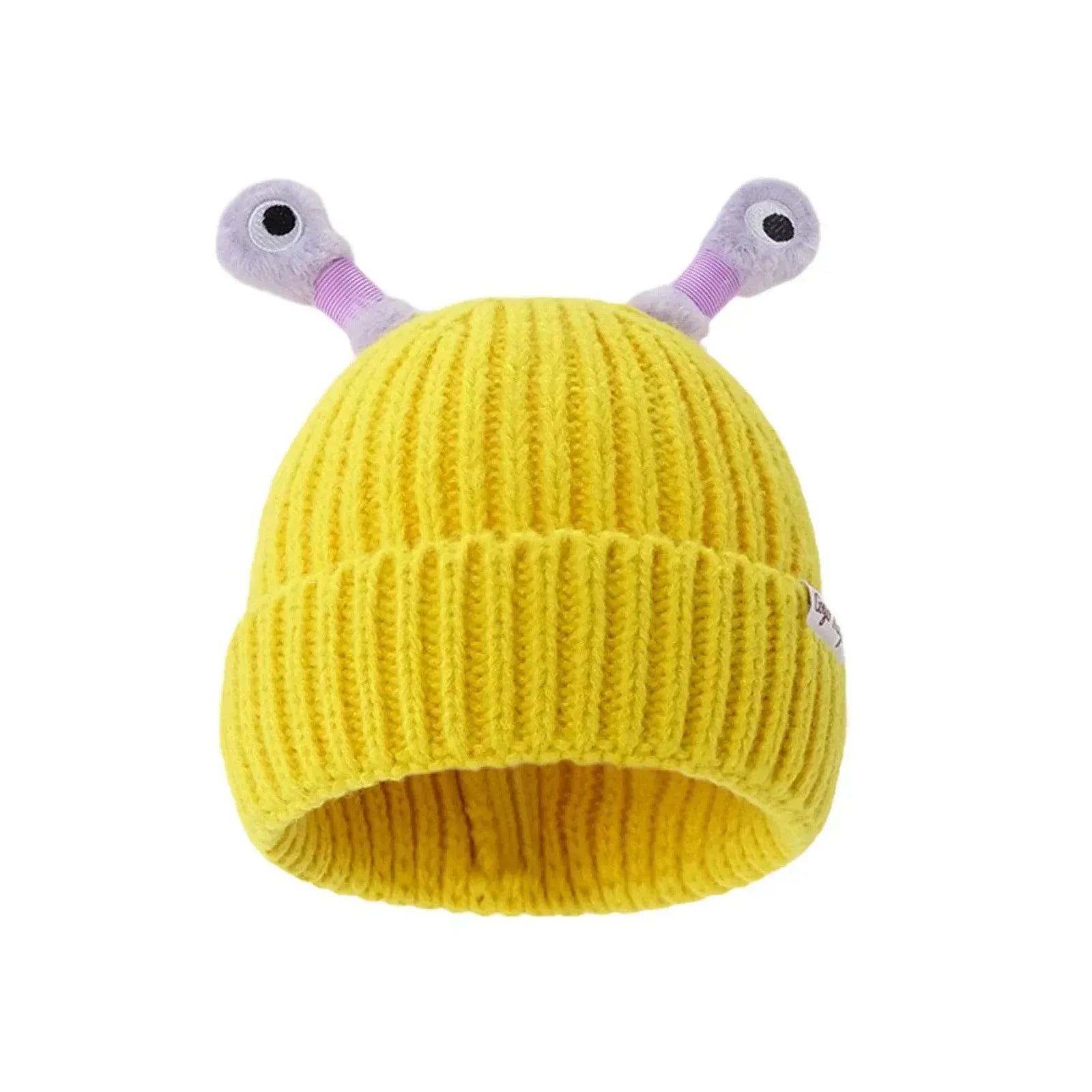 Parent-Child Glowing Knit Hat | Funny LED Beanie with Ears – Warm Winter Hats for Men & Women, Christmas Gift