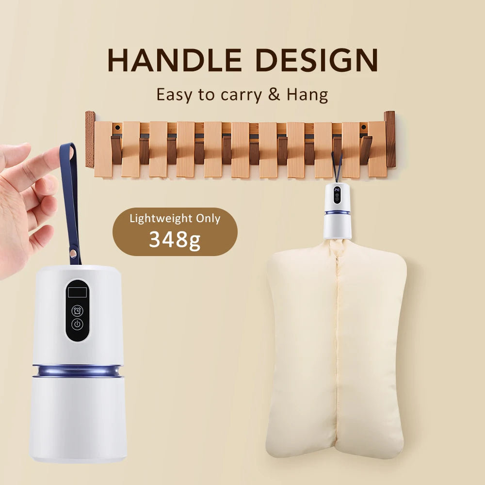 Foldable Electric Clothes Dryer | Compact Portable Drying Machine for Home, Apartment & Travel Use