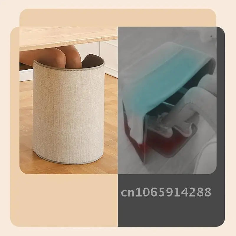 Portable Electric Feet Heater | Folding Heated Cushion with Adjustable Thermostat – Warm Winter Foot & Leg Warmer