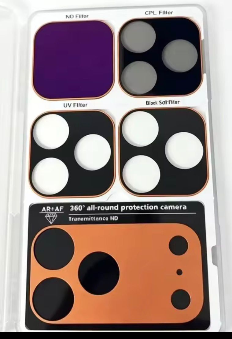 iPhone 17 Pro Max 17 Pro UV filter set lens film