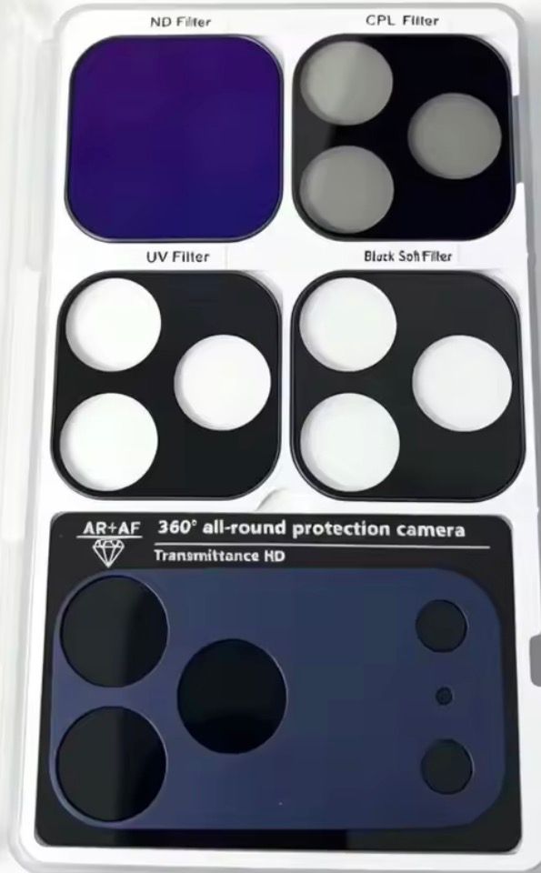 iPhone 17 Pro Max 17 Pro UV filter set lens film
