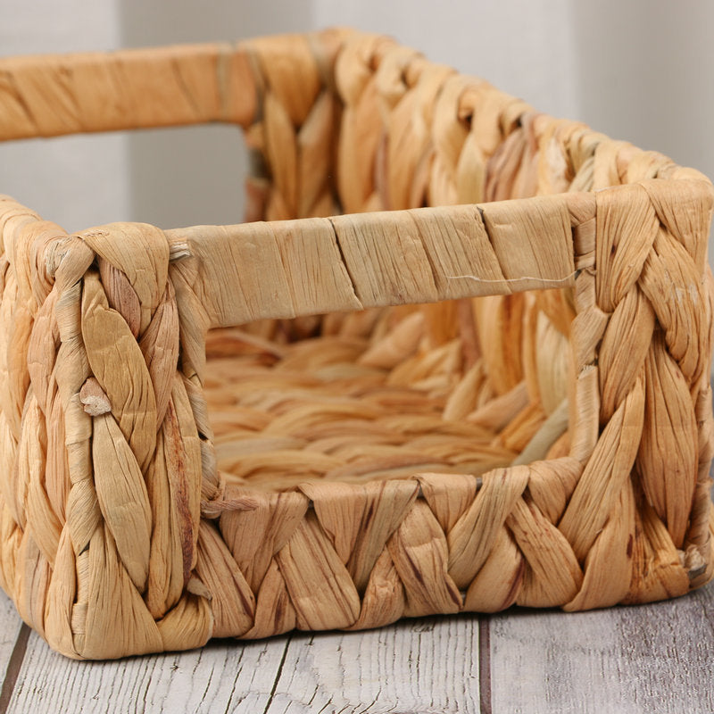 Straw Storage Simple Home Storage Basket
