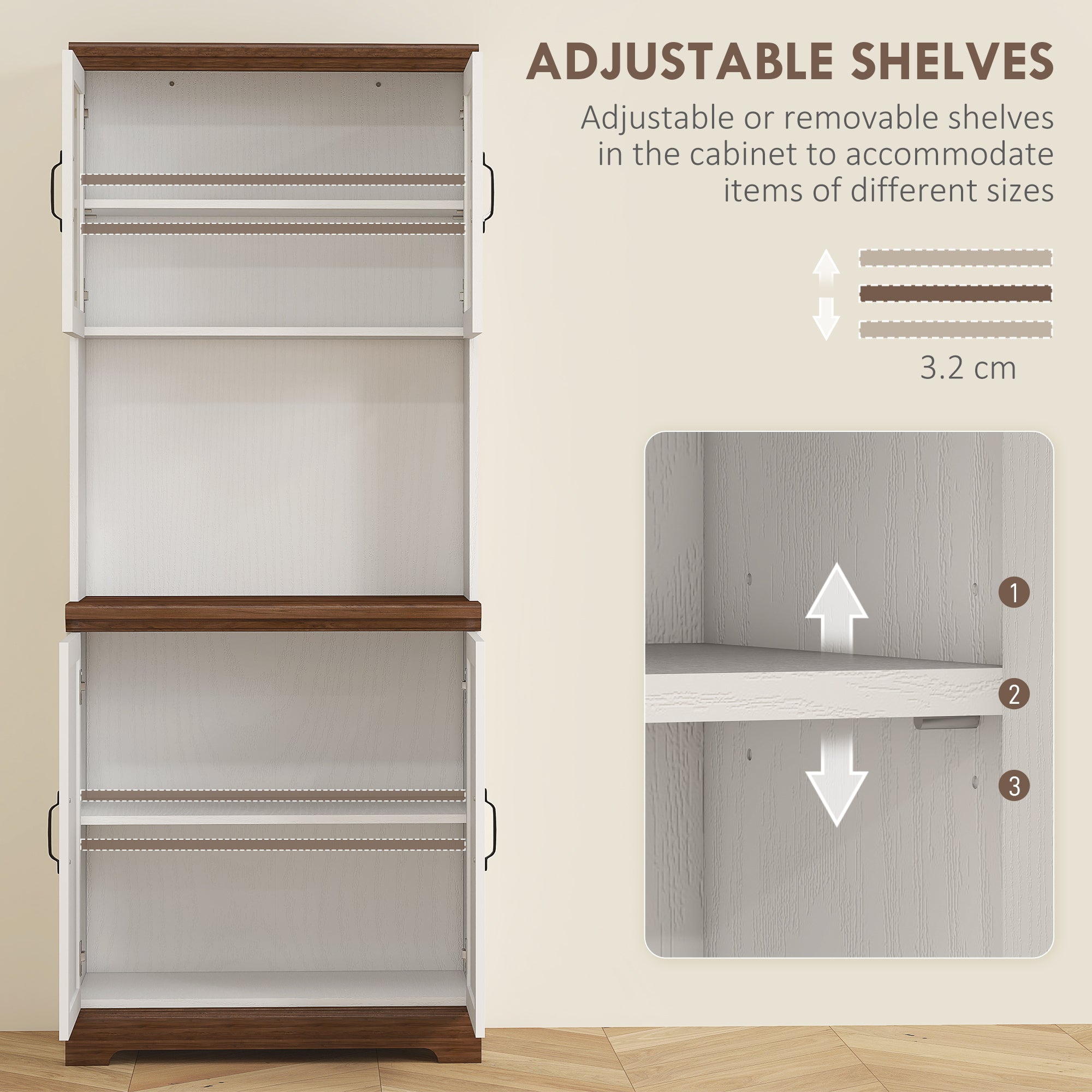 Freestanding Kitchen Pantry